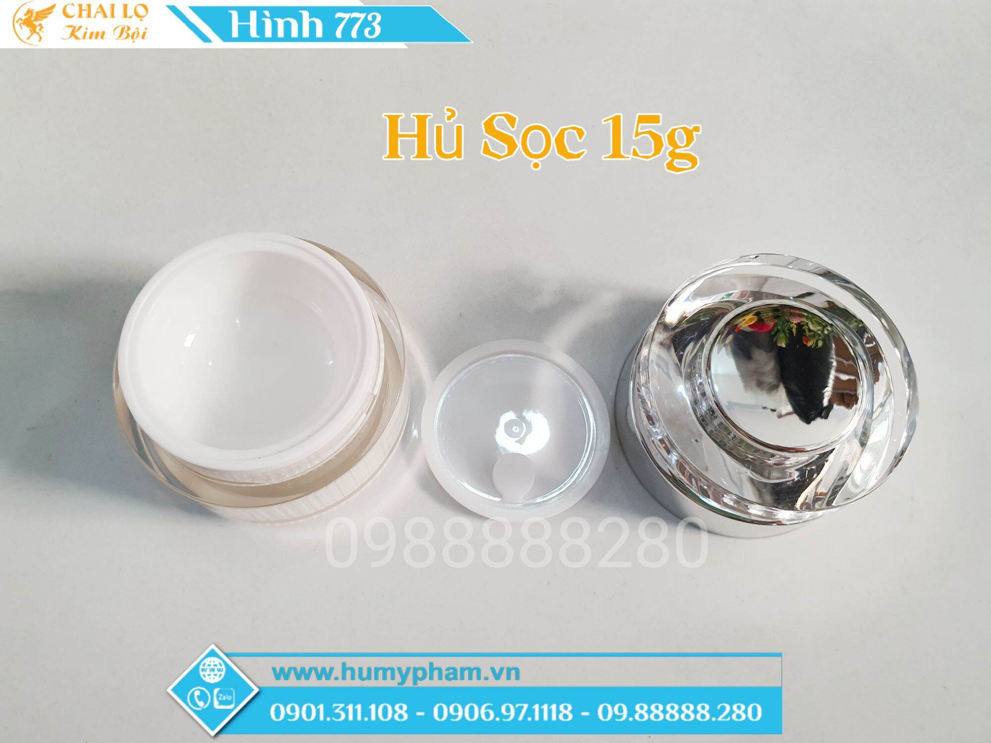HỦ ĐỰNG KEM FACE SỌC 15g