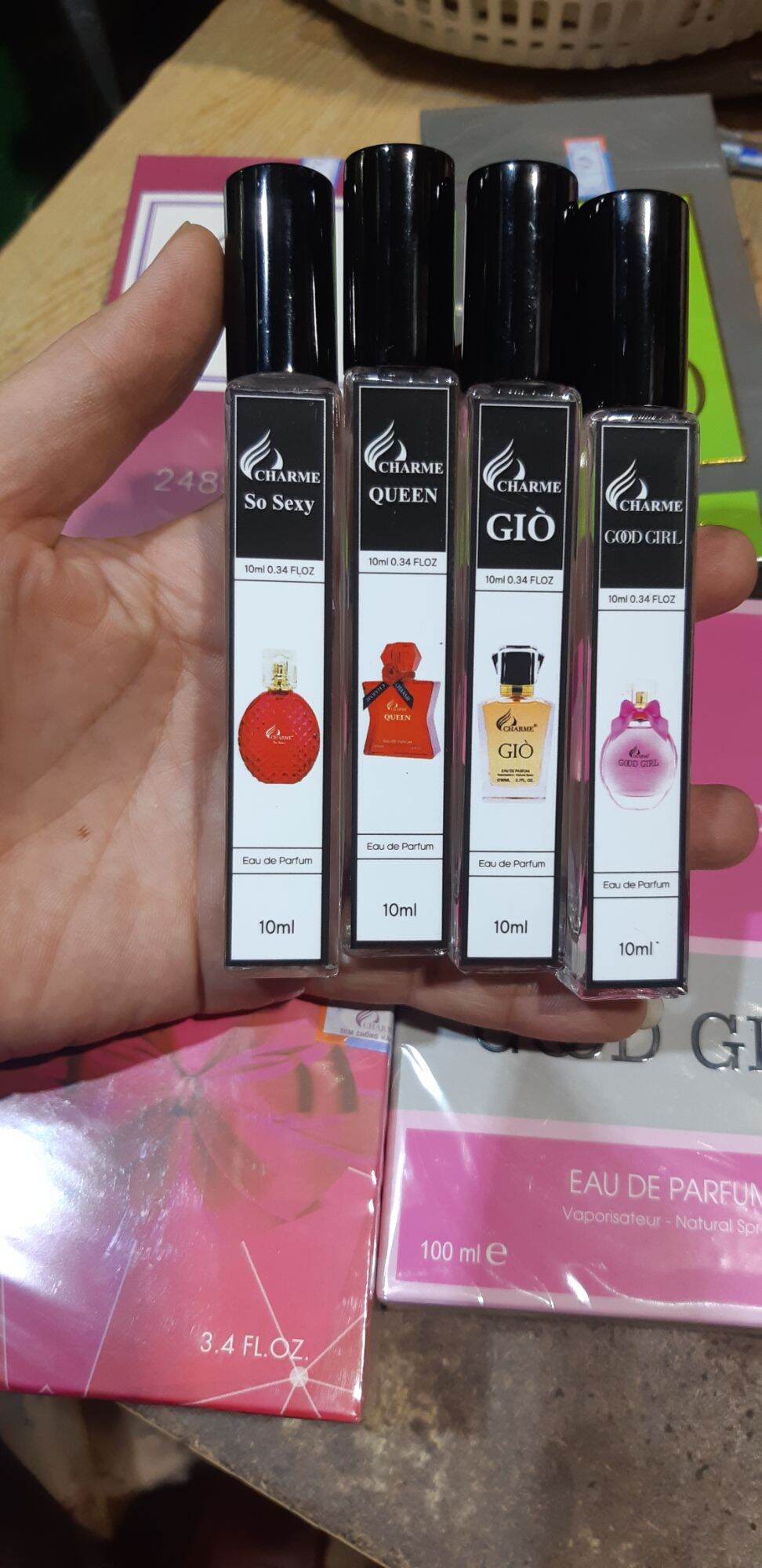 Chai nước hoa mini( mẫu ngẫu nhiên)