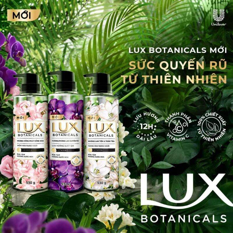 Sữa tắm lưu hương nước hoa Lux 570g