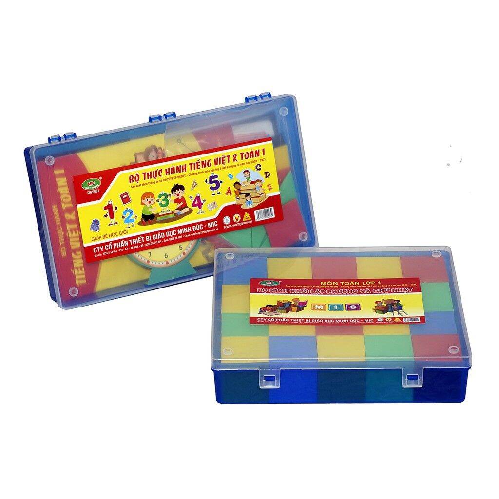 Bộ thực hành toán tiếng lớp 1 của Mic