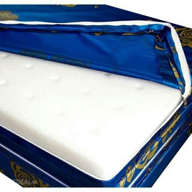 Áo bọc nệm gấp 3 chia làm 3 ô nệm