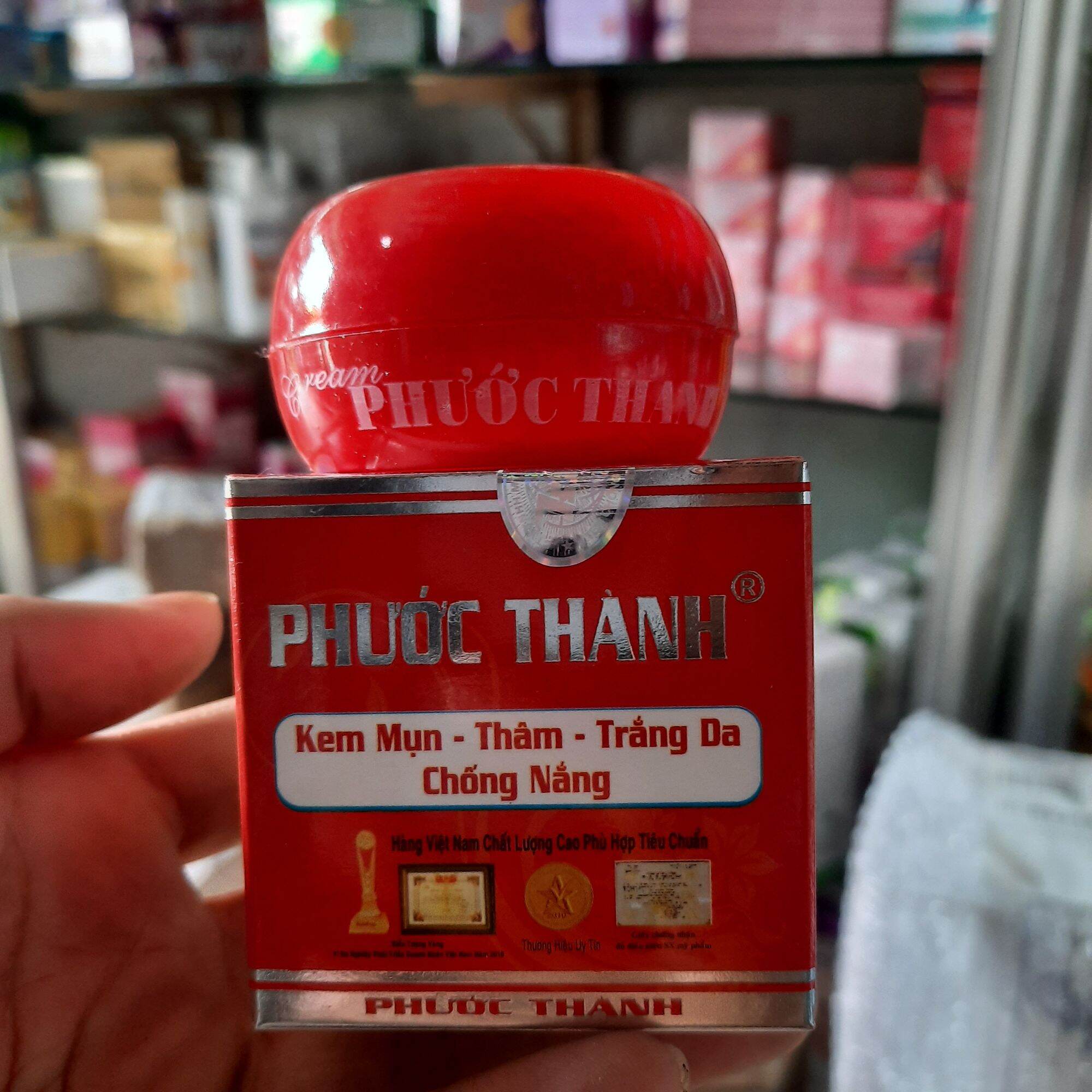 Kem phước thanh mụn thâm trắng da 4g