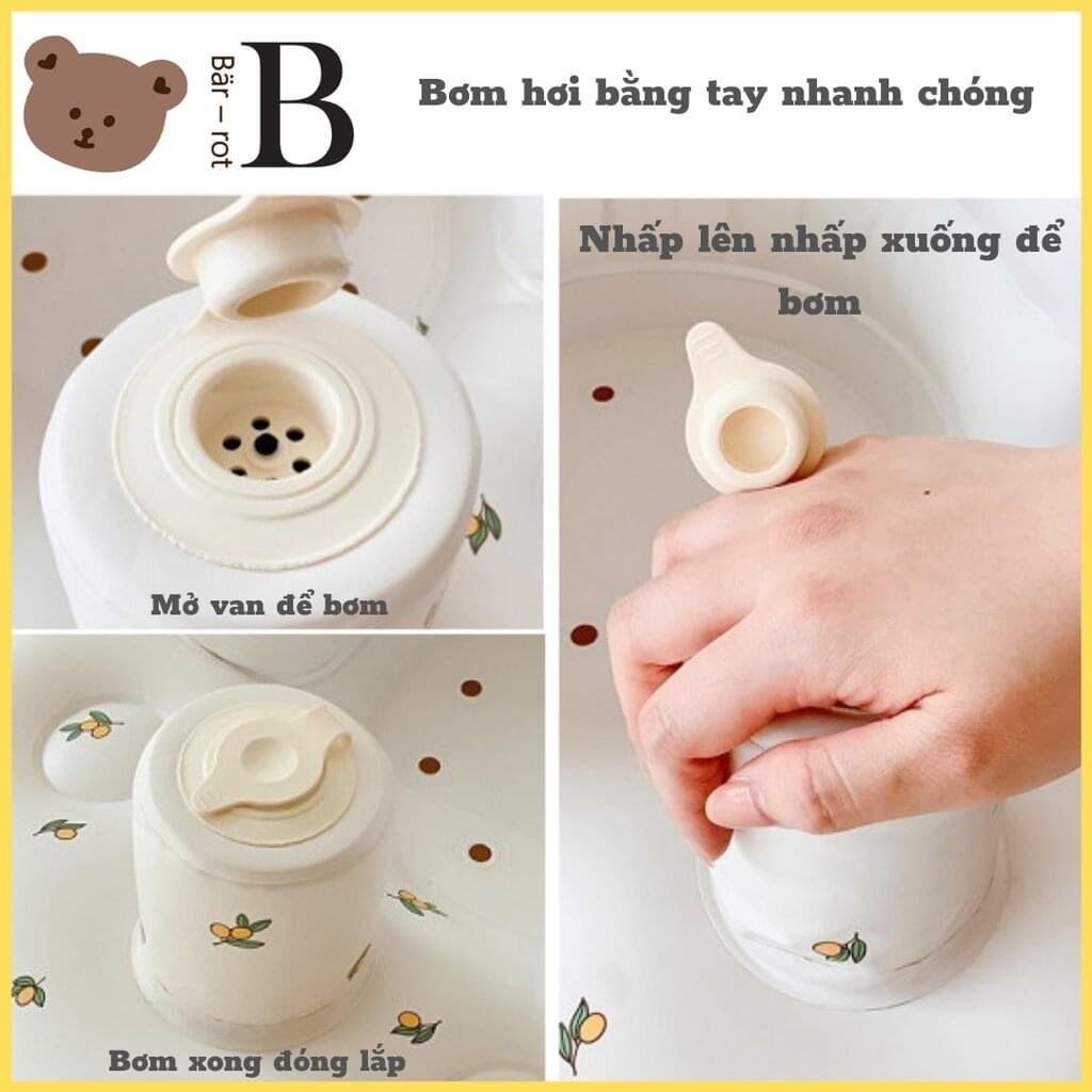 Ghế hơi tập ngồi cho bé Pomo