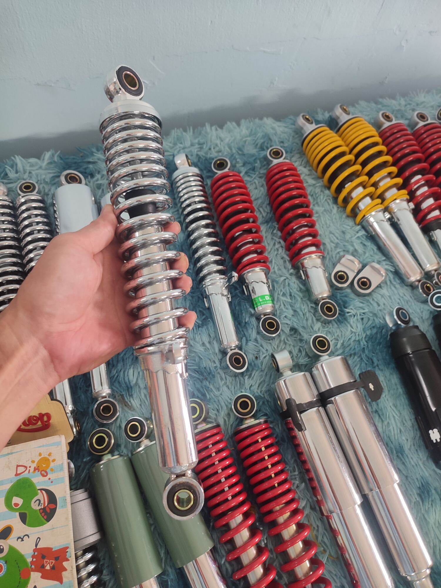 phuộc sau tải 200kg lắp wave dream ty dầu cao cấp phụ tùng MPS
