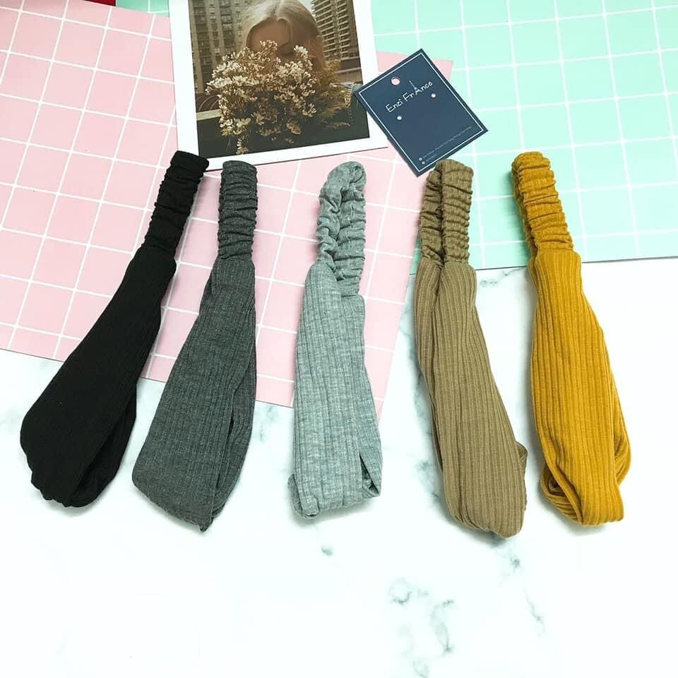 Băng đô voan chéo phong cách Hàn Quốc(Inbox shop lựa mẫu)