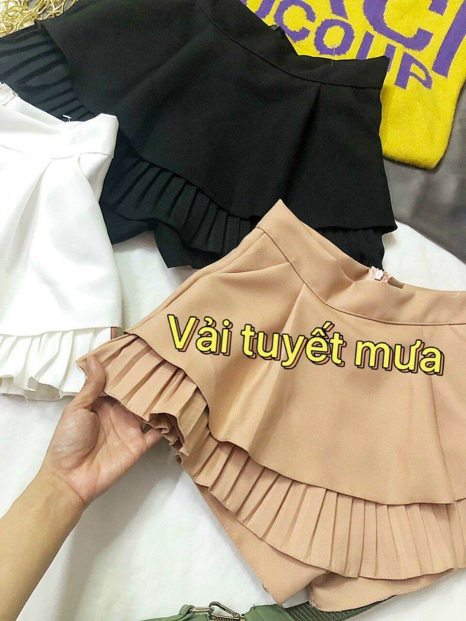 CHÂN VÁY ĐUÔI CÁ VIỀN NHỎ