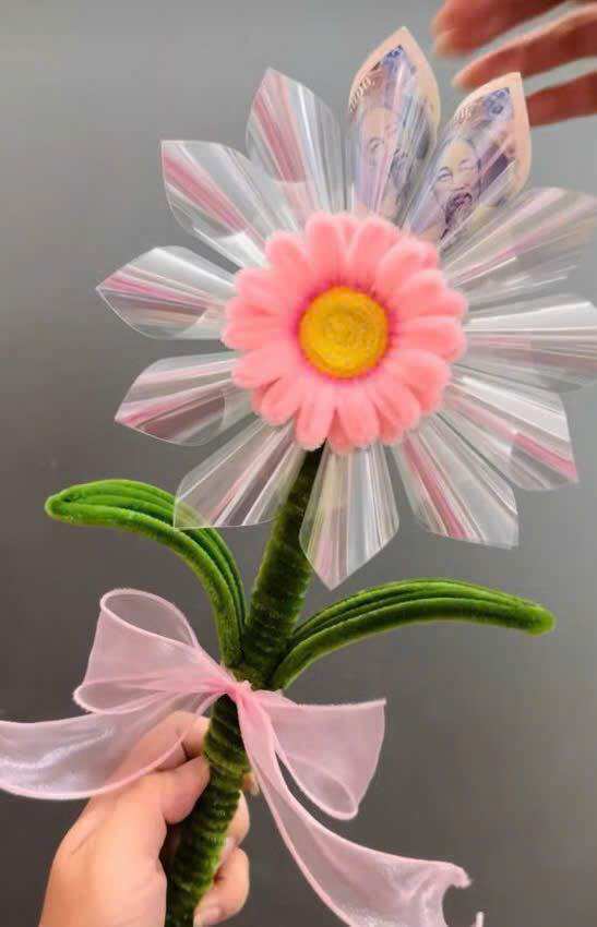HOA KẼM NHUNG VIỀN MIKA – VỪA XINH VỪA GIỮ TIỀN CỰC YÊU 🌸🌸