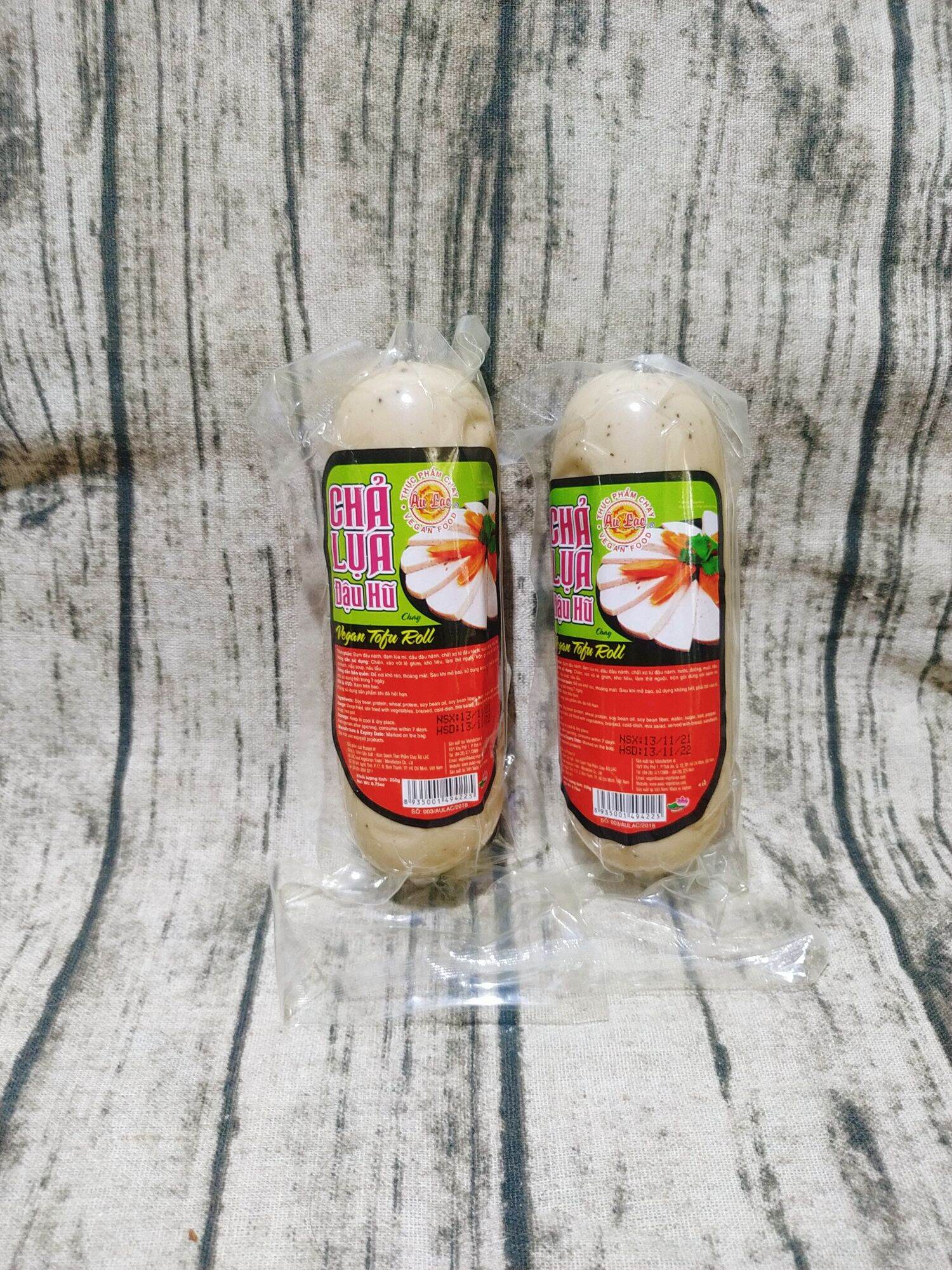 Chả lụa đậu hũ chay 2 cây 500g