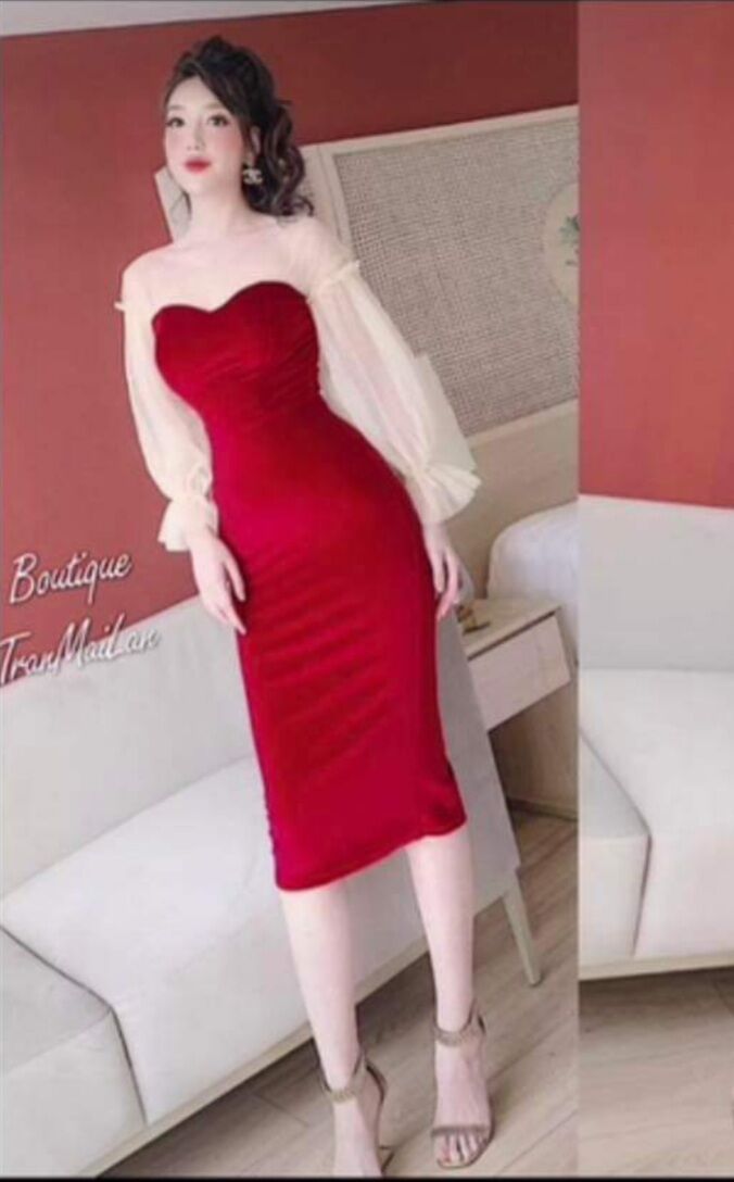 Đầm tiểu thư bigsize 65-75kg