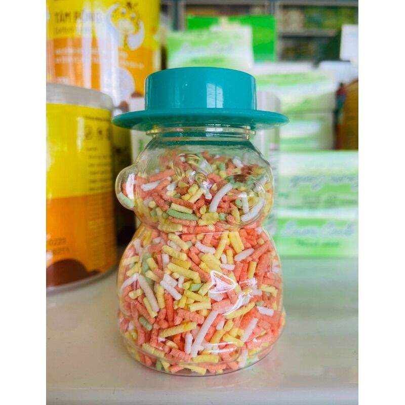 Kẹo Cốm Bổ Vitamin Hình gấu - lọ 35g