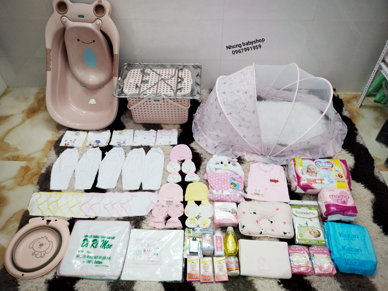 New _ Combo trọn bộ đi sinh cho mẹ và bé