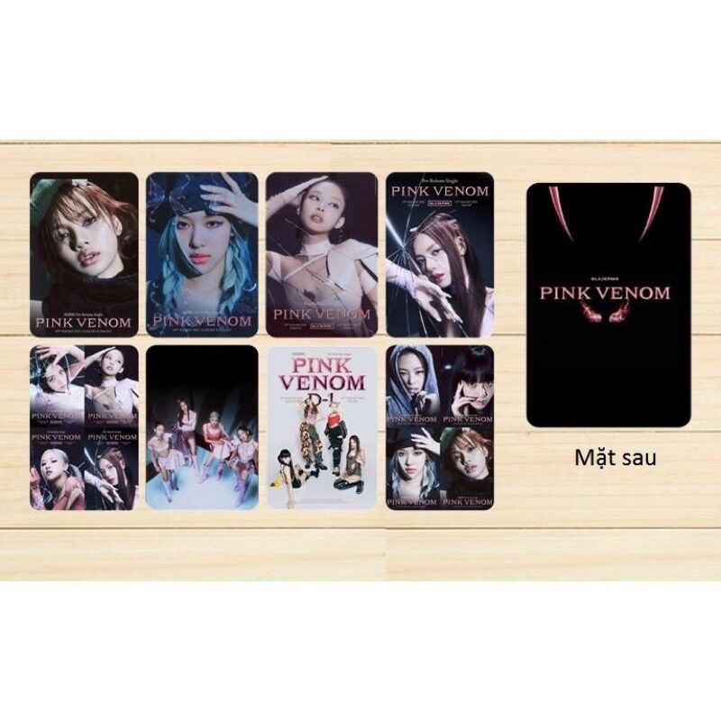 Set 8 ảnh bo góc Blackpink Born Pink