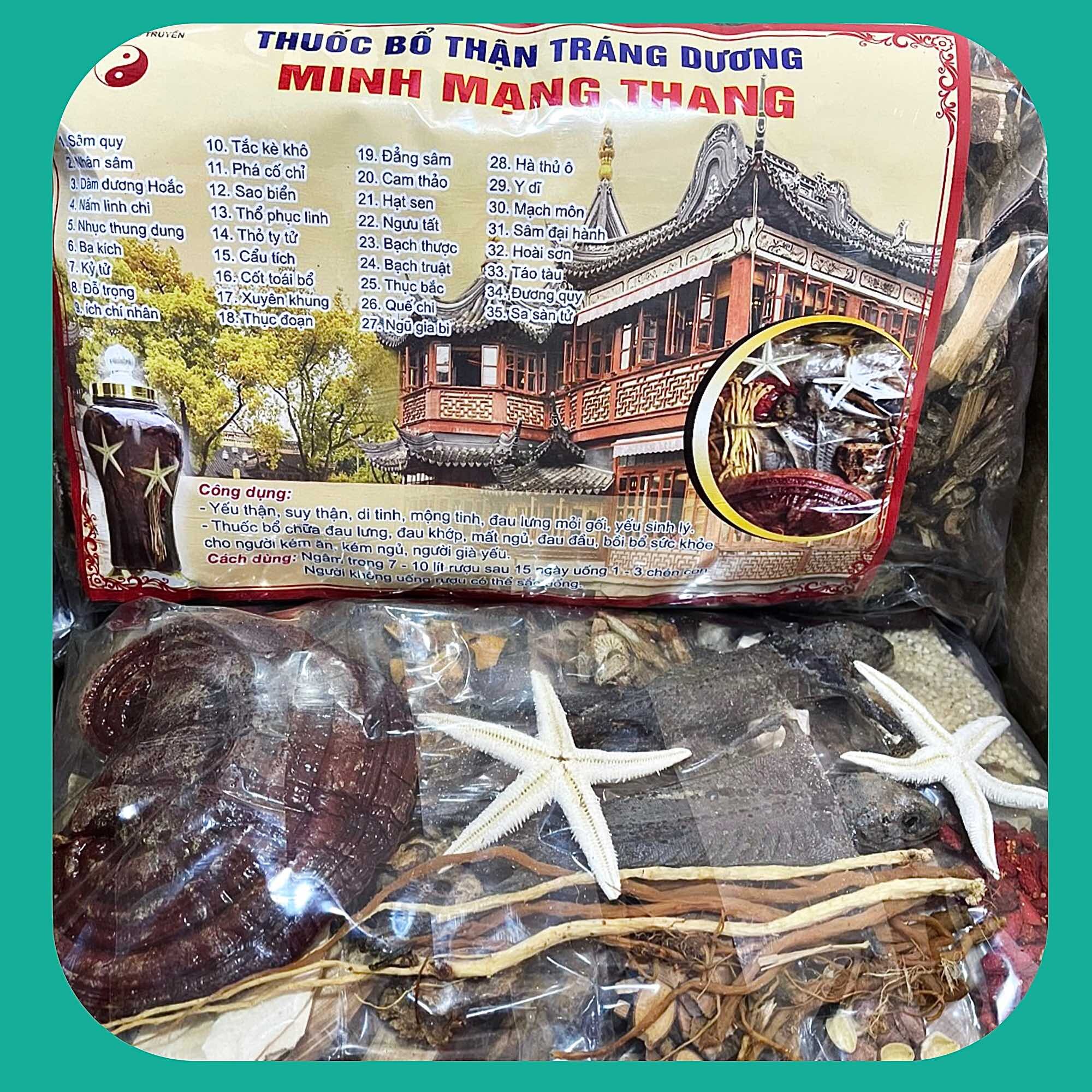 Minh mạng Thang 35 vị 2kg, cam kết hàng đủ 33 vị, 2kg, hàng chất lượng- Minh mạng tăng cường sinh lự
