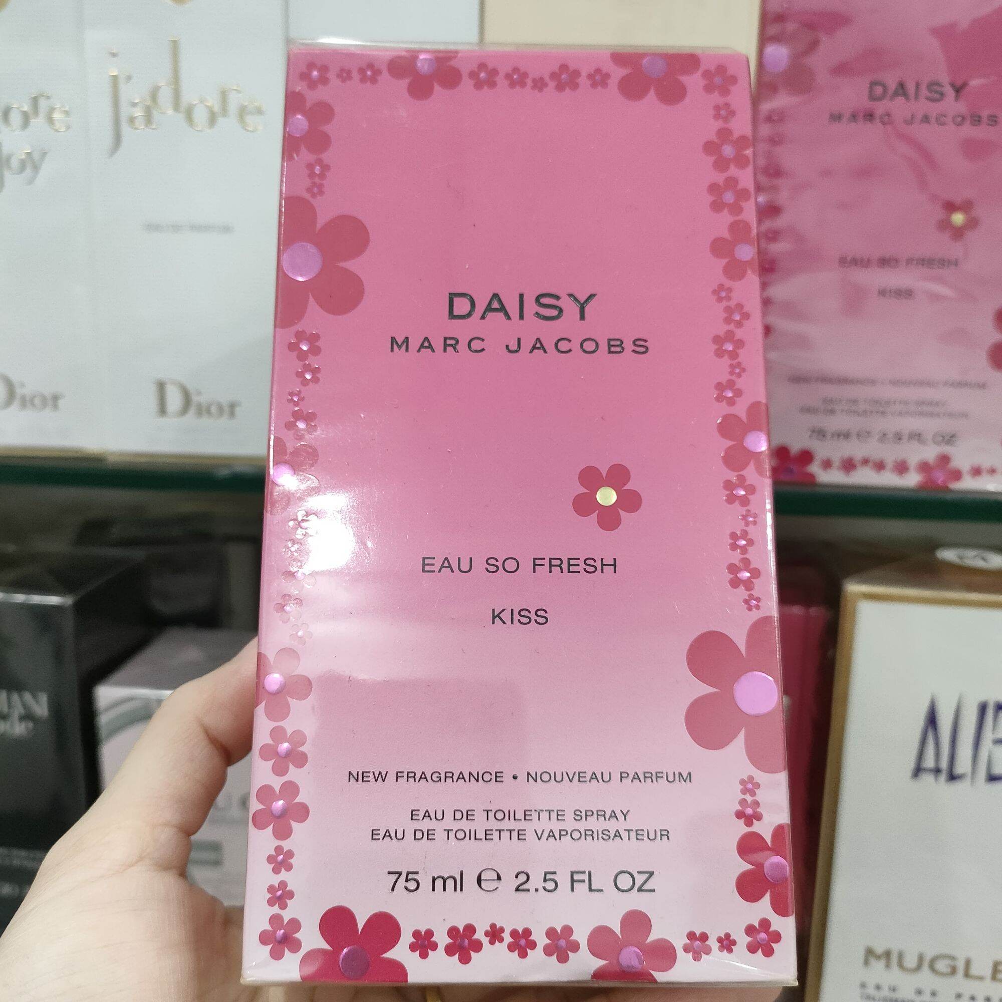 Nước hoa nữ daisy eau so fresh kiss 75ml - pháp
