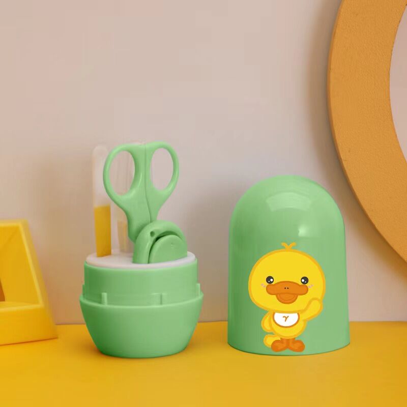 Bộ bấm móng trứng 4 chi tiết cho bé