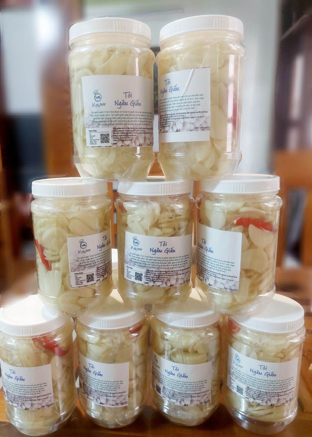 Tỏi ngâm Giấm 500gram