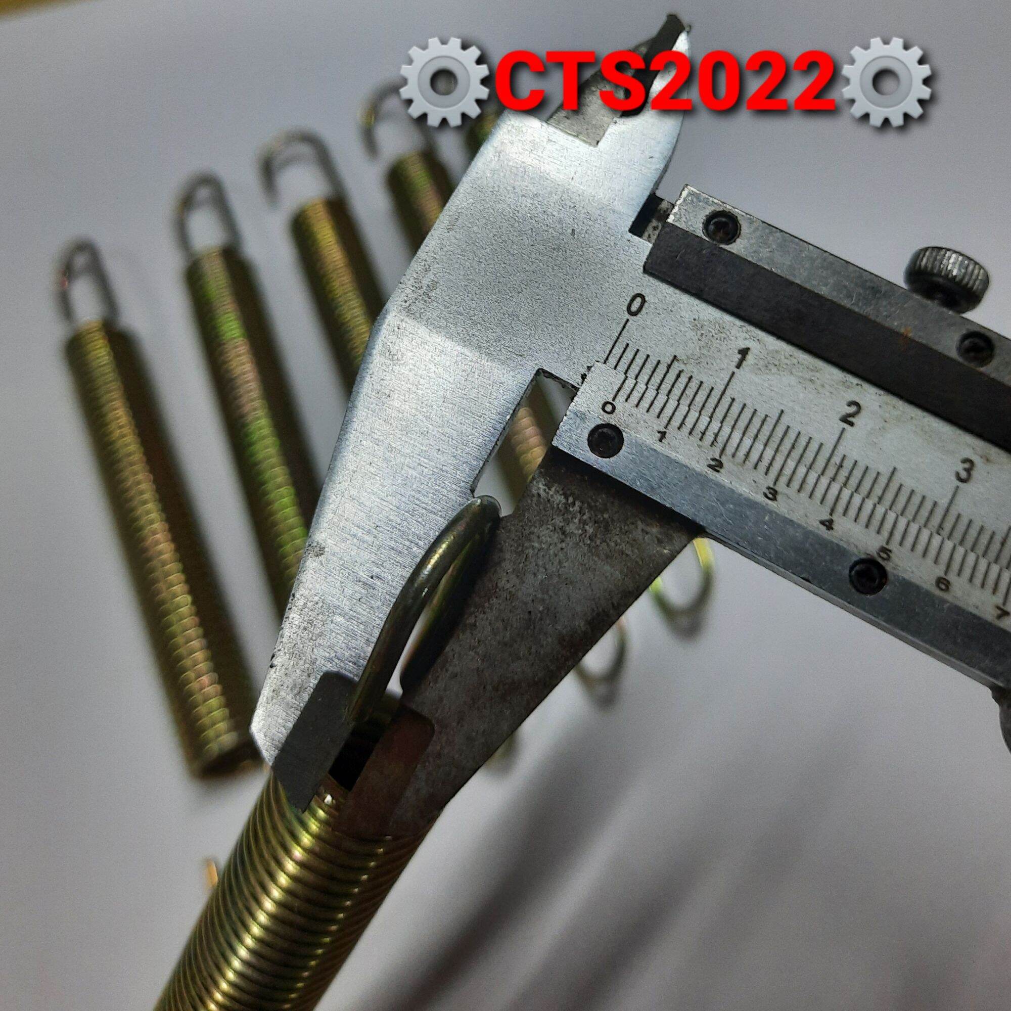 Lò xo kéo phi 16 dài 155mm sợi 2.0mm