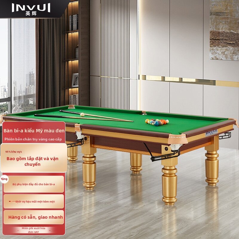 INVUI | Standard Home Billiard Table 9 Feet Giá 45,218,000 Đồng*Miễn phí vận chuyển