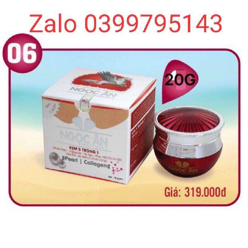 Kem ngọc ân thâm nám trắng da tái tạo phục hồi da - giữ ẩm 20g
