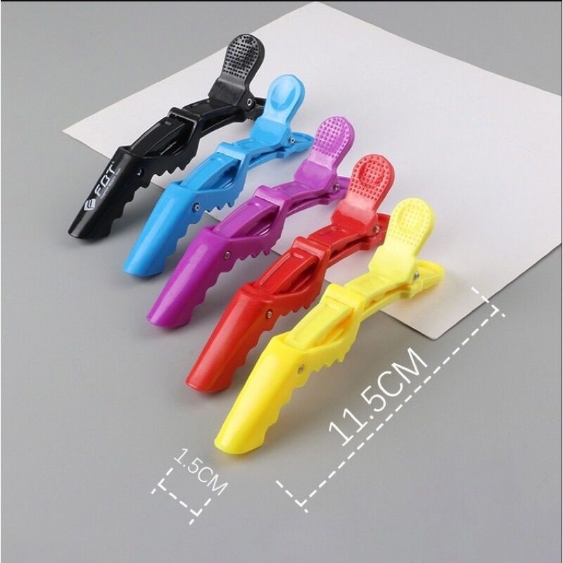 combo 5 chiếc kẹp mỏ vịt, kẹp cá sấu, kẹp tóc cố định