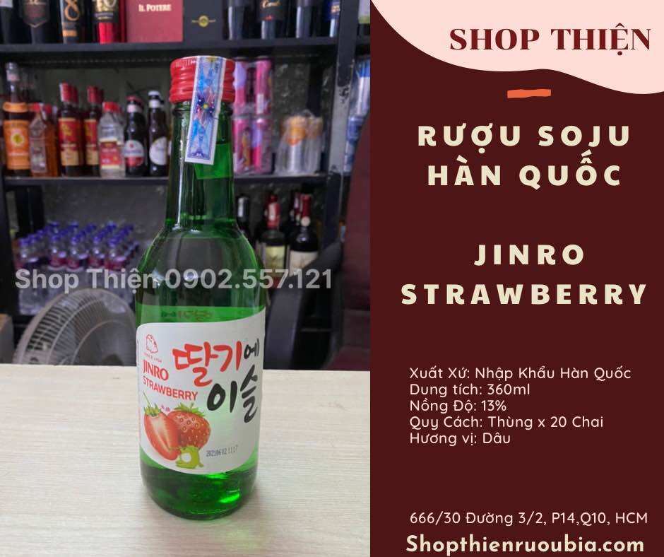 Sô Chu Soju Hàn Quốc JINRO 360ml