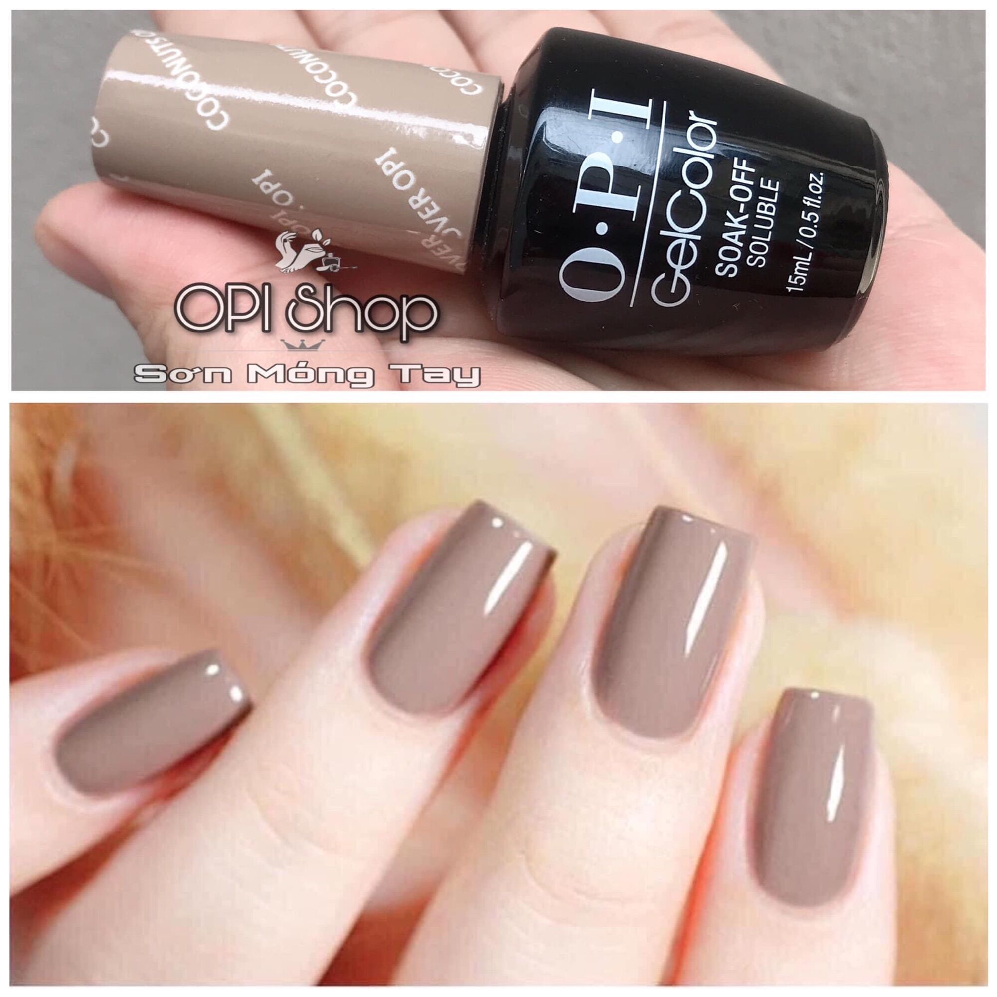 Sơn gel hơ máy opi - sơn móng tay opi