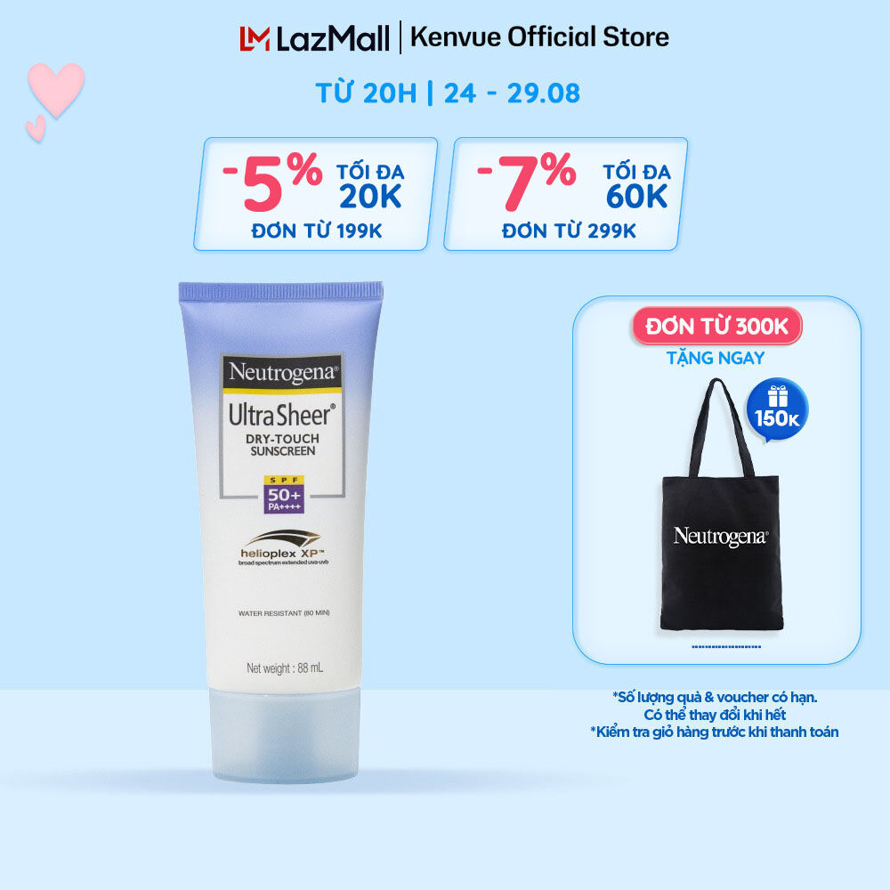 Kem chống nắng neutrogena u.s dry touch spf 50 88ml