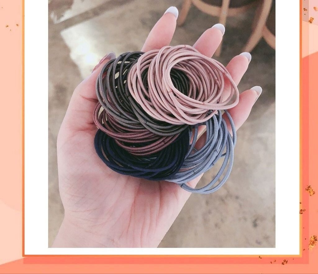 Combo 3 cái chun buộc tóc Hàn quốc đủ màu