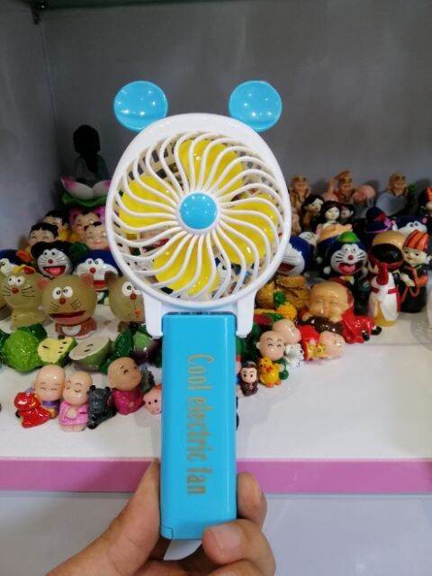 QUẠT PIN MINI. QUẠT PIN GẤP. QUẠT CHẠY PIN AA.