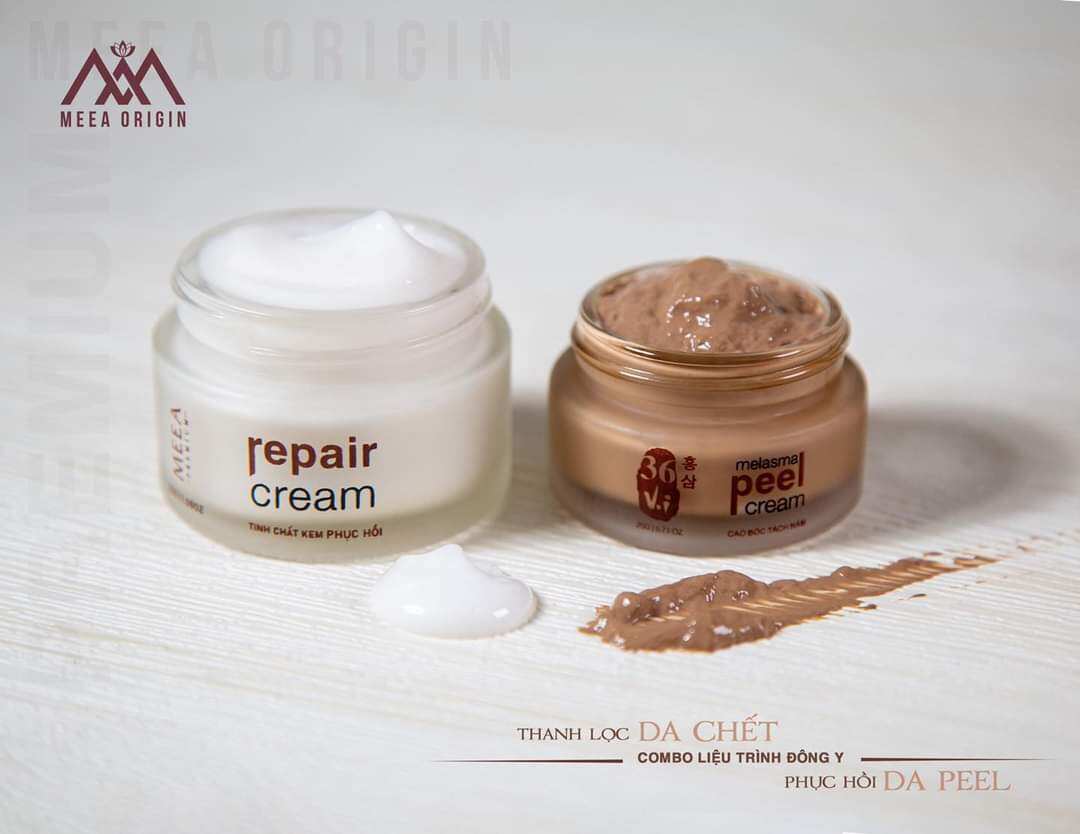 Combo Peel Da Tảo Sâm MeeA và Phục Hồi