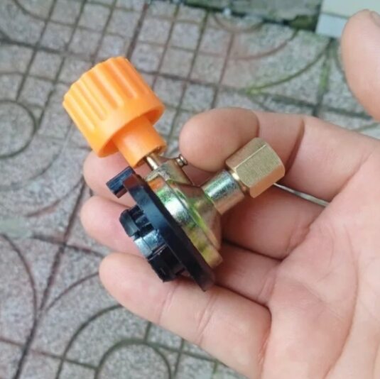Van Khóa Bình Gas Mini Ren Trong 10mm Phổ Thông