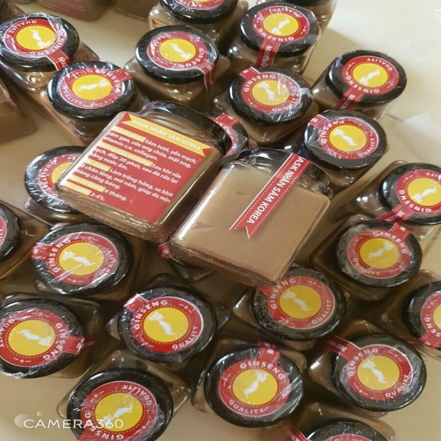 [HCM]Mặt nạ Mask Nhân Sâm Tươi