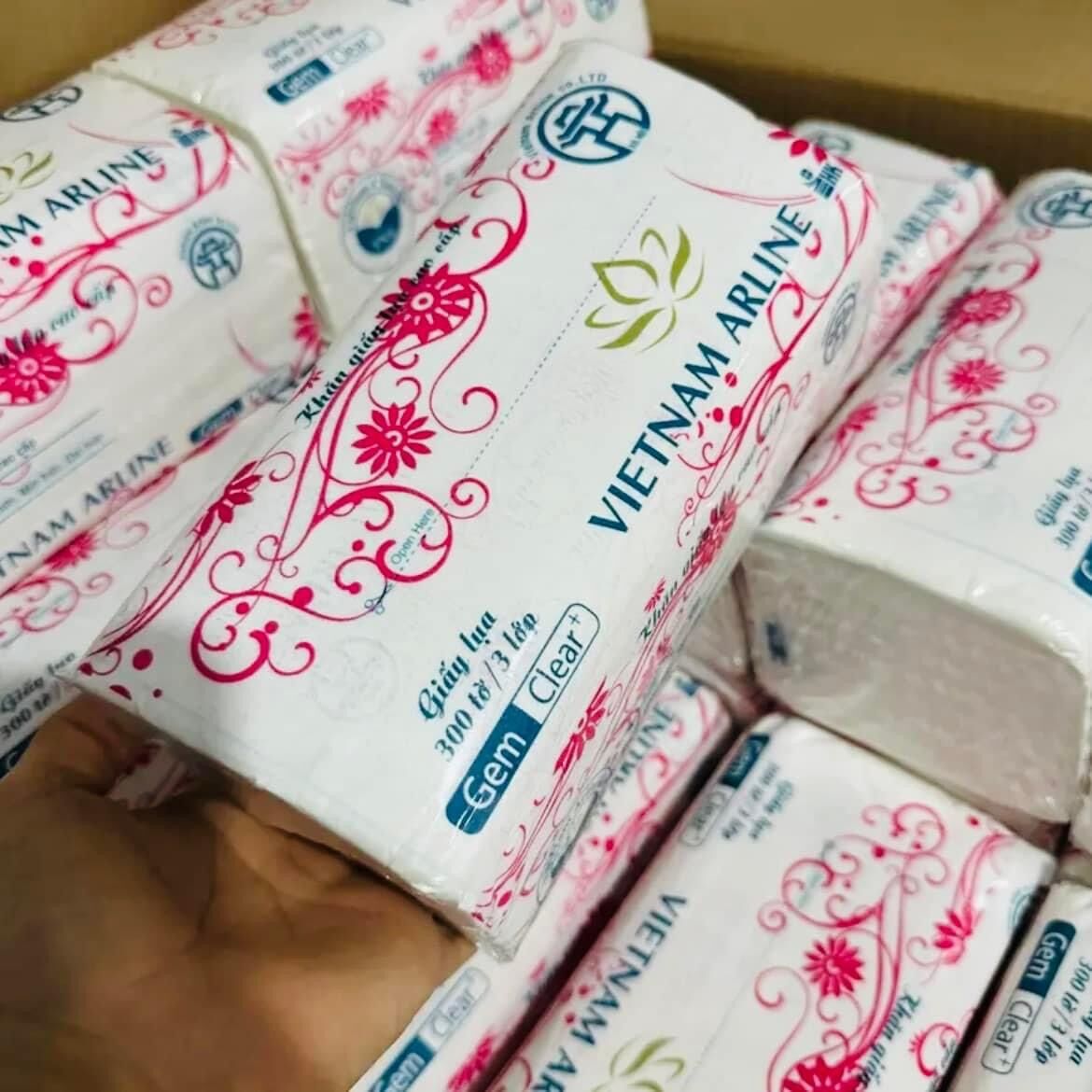 {Chuẩn lụa}Combo 10gói khăn rút lụa hàng không cao cấp siêu day mịn 400tờ/2lớp