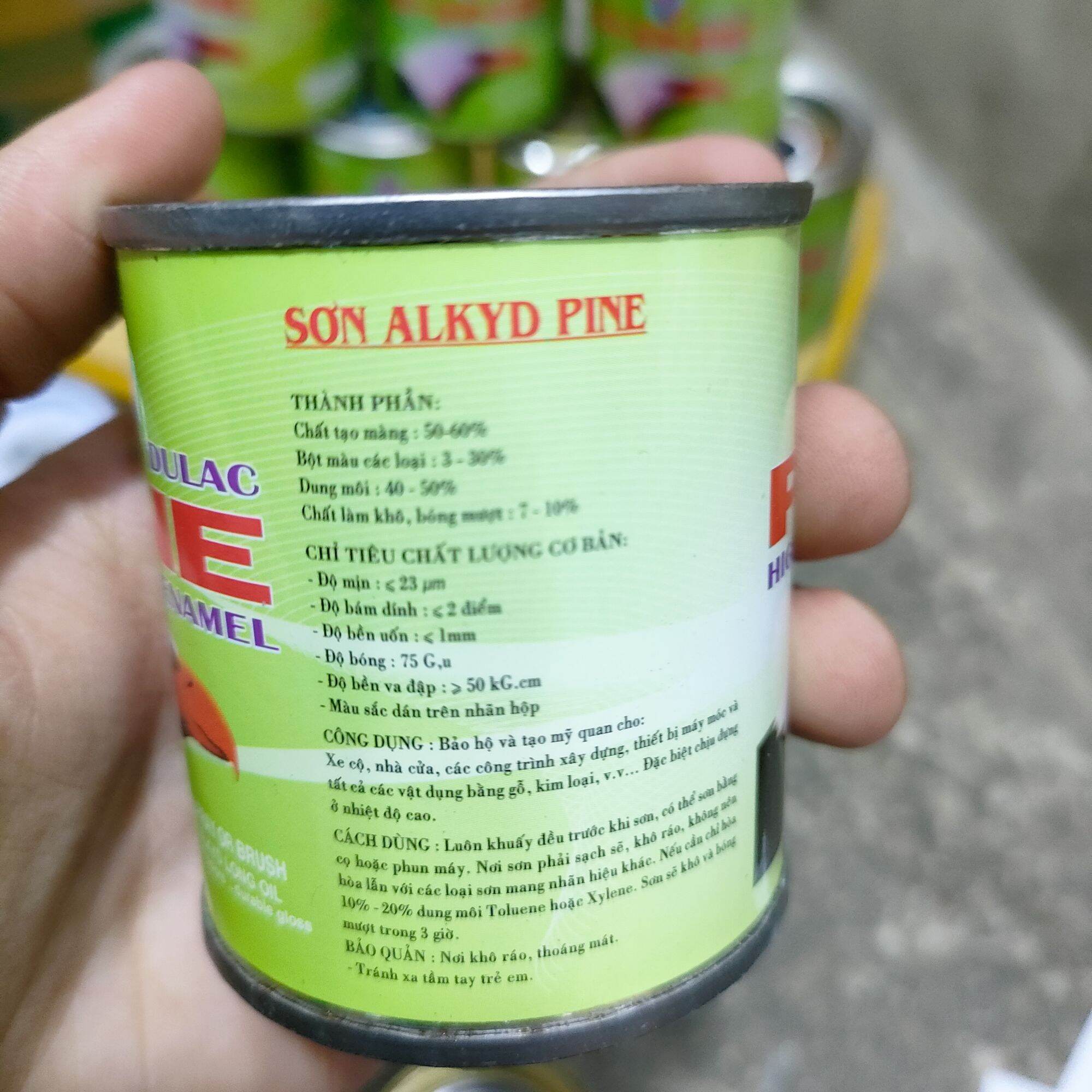 Sơn dầu PINE con ó có đủ màu lọ 80g có 20 màu lựa chọn