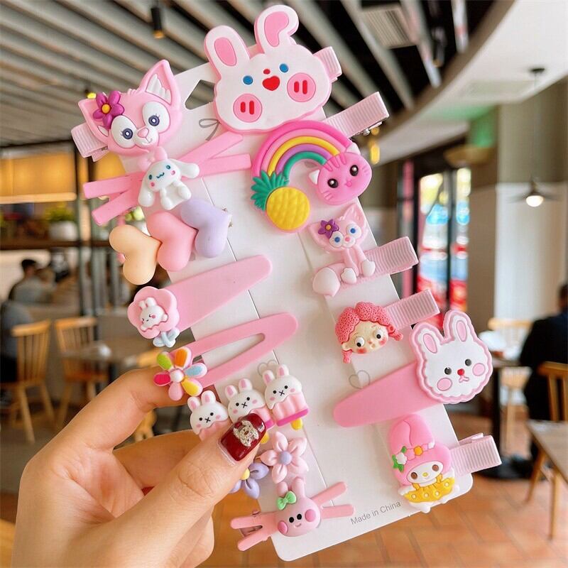 SET 14 KẸP TÓC SIÊU DỄ THƯƠNG CHO BÉ YÊU