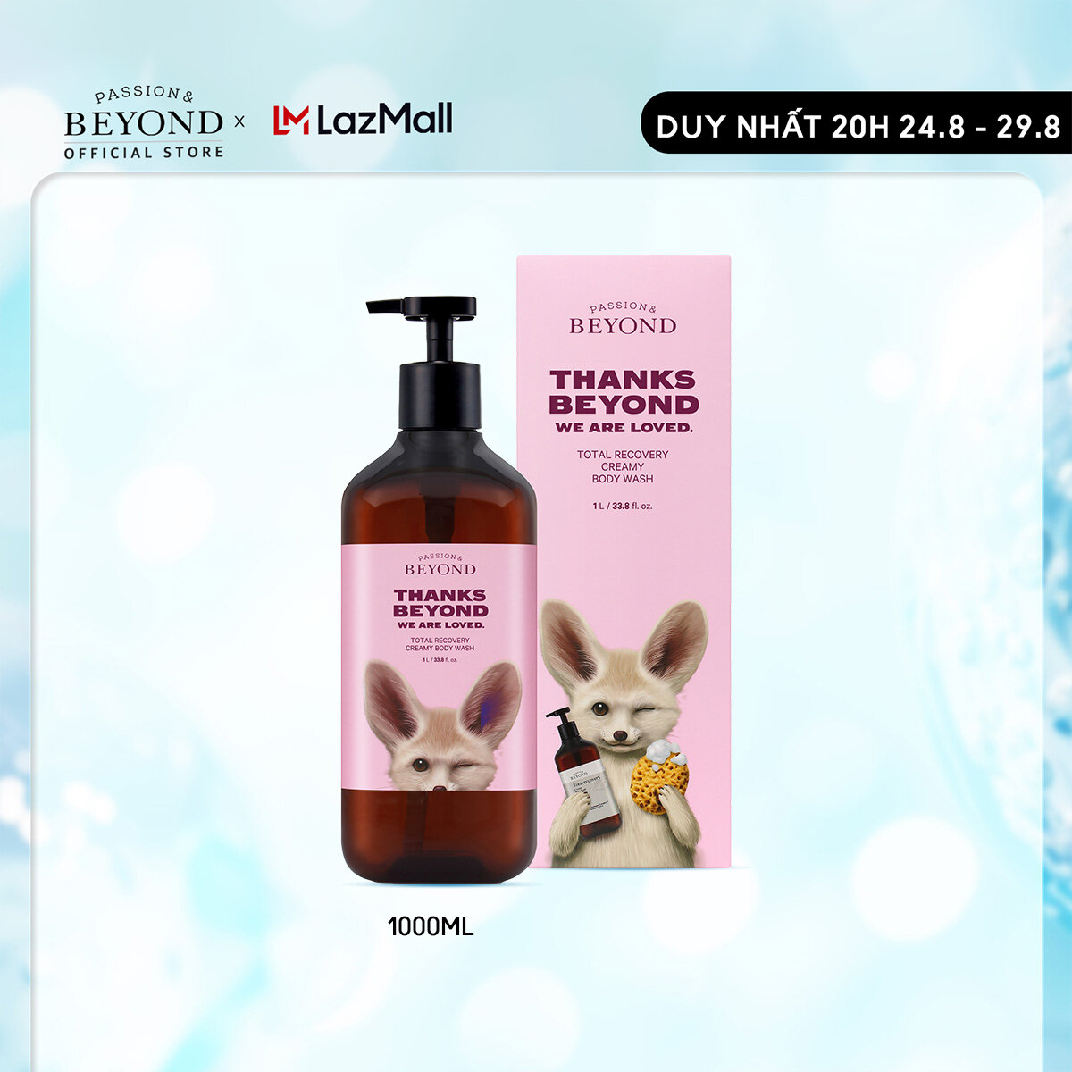 Sữa tắm dưỡng ẩm chống lão hóa cho cơ thể Beyond Total Recovery Body Wash 1000ml