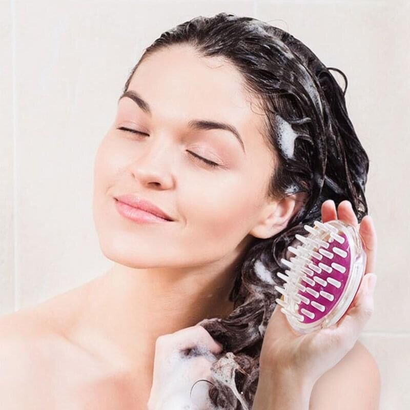 Lược gội đầu, massage da đầu