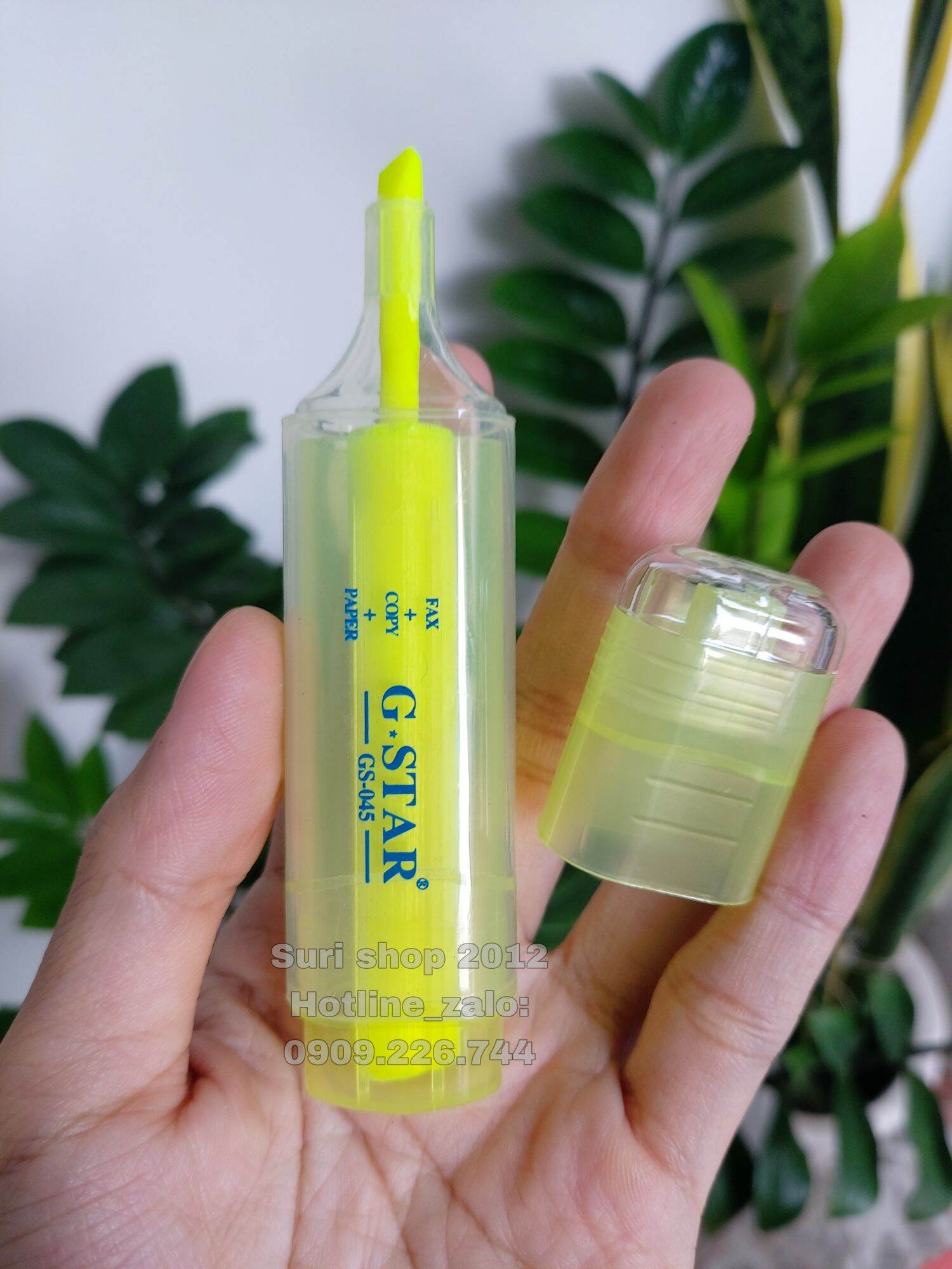 Bút dạ quang hightlight Gstar 045 ( vàng, hồng , xanh lá , cam )