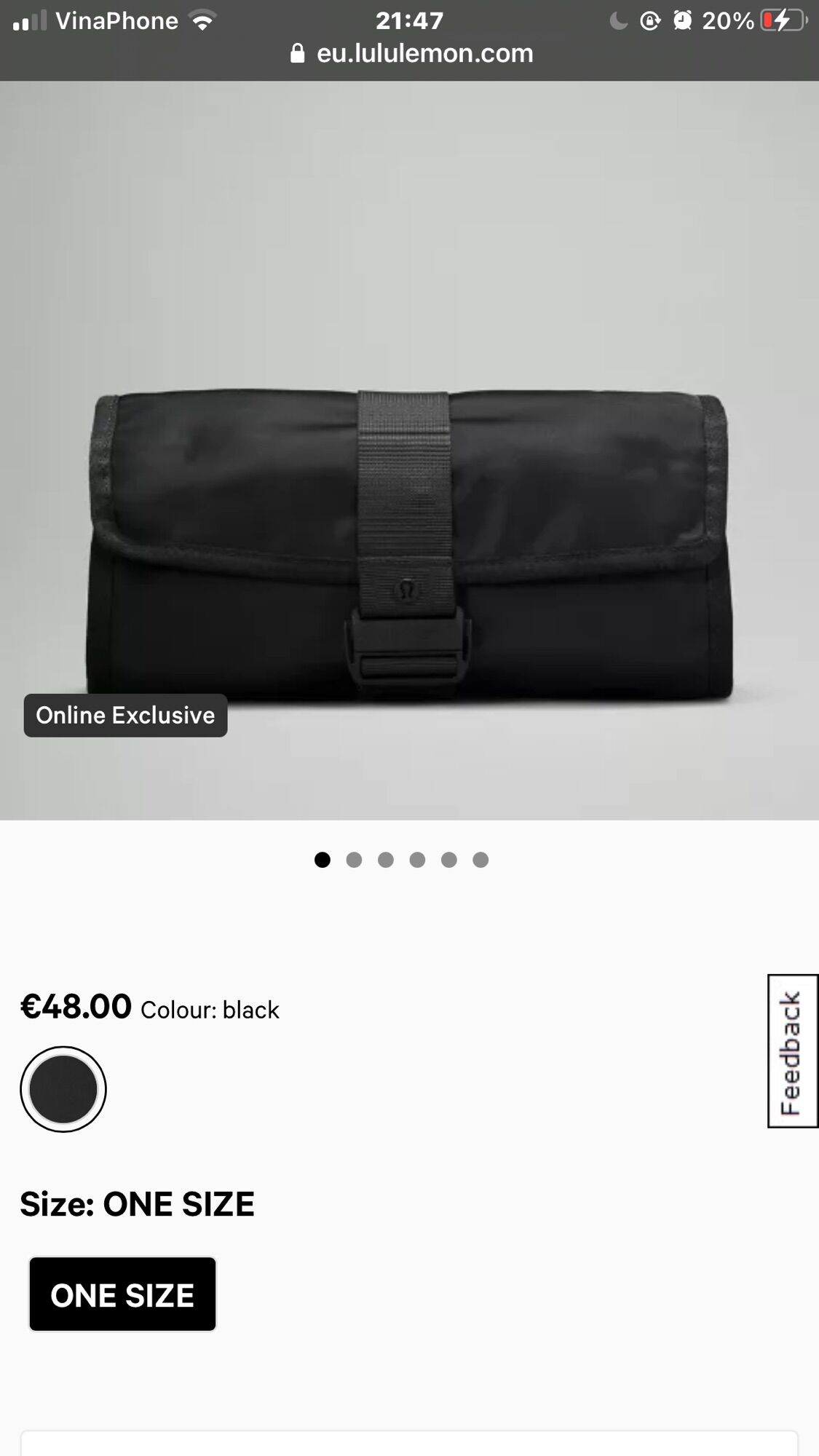 Ví thời trang đa năng - LuluLemon