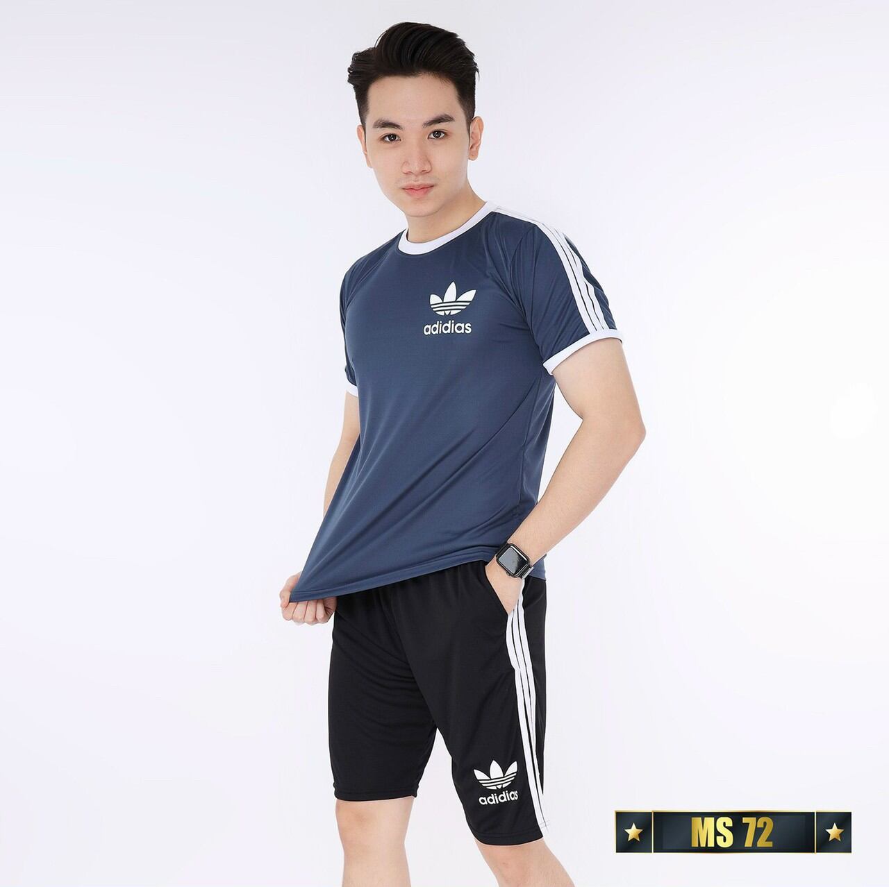 Bộ Thể Thao Adidas nam tay ngắn nhiều màu đẹp