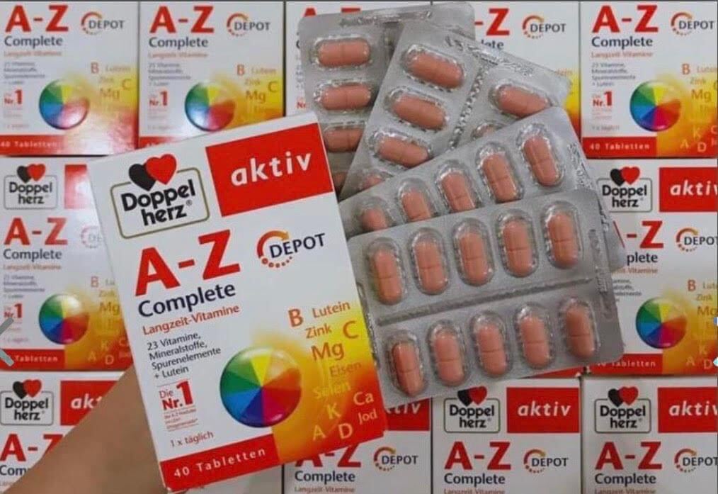 Vitamin Tổng Hợp Doppelherz A-Z Depot, 40 Viên thumbnail