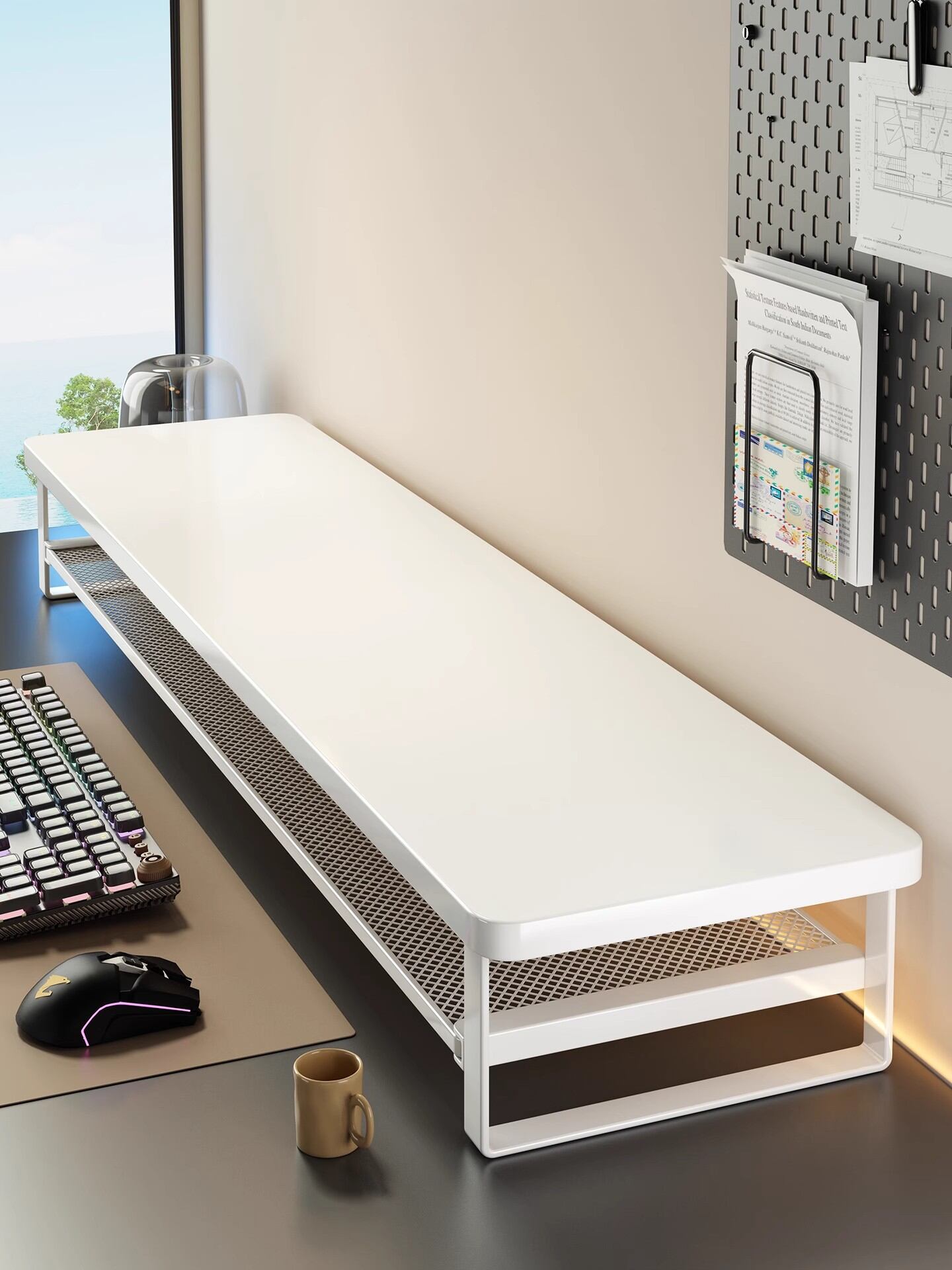 TIJU | Monitor Desk Elevator and Organizer Giá 220,000 Đồng*Miễn phí vận chuyển