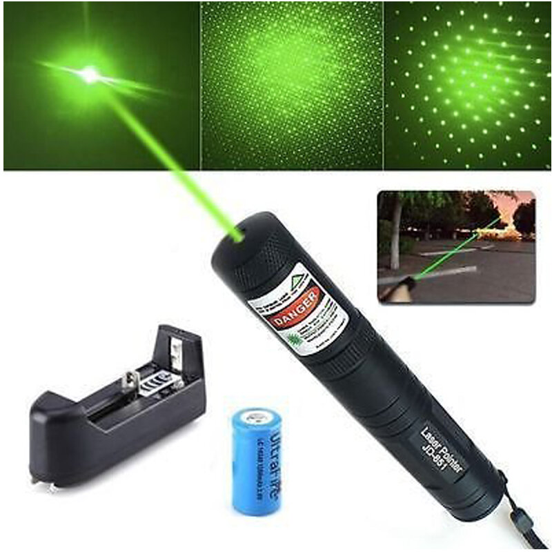 Đèn Laser JD-851 Tia Ánh Sáng Xanh Và Đỏ