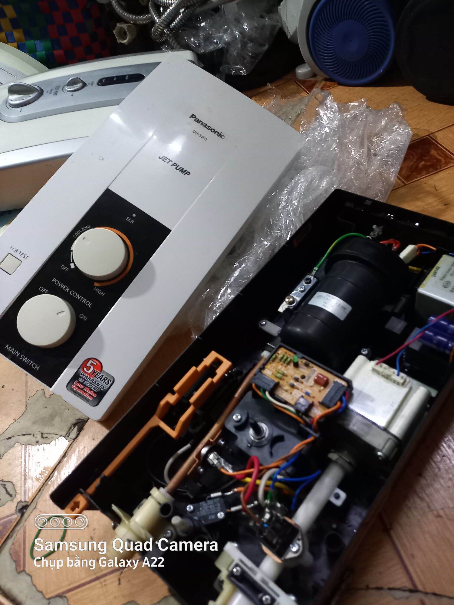 máy nước nóng panasonic có bơm