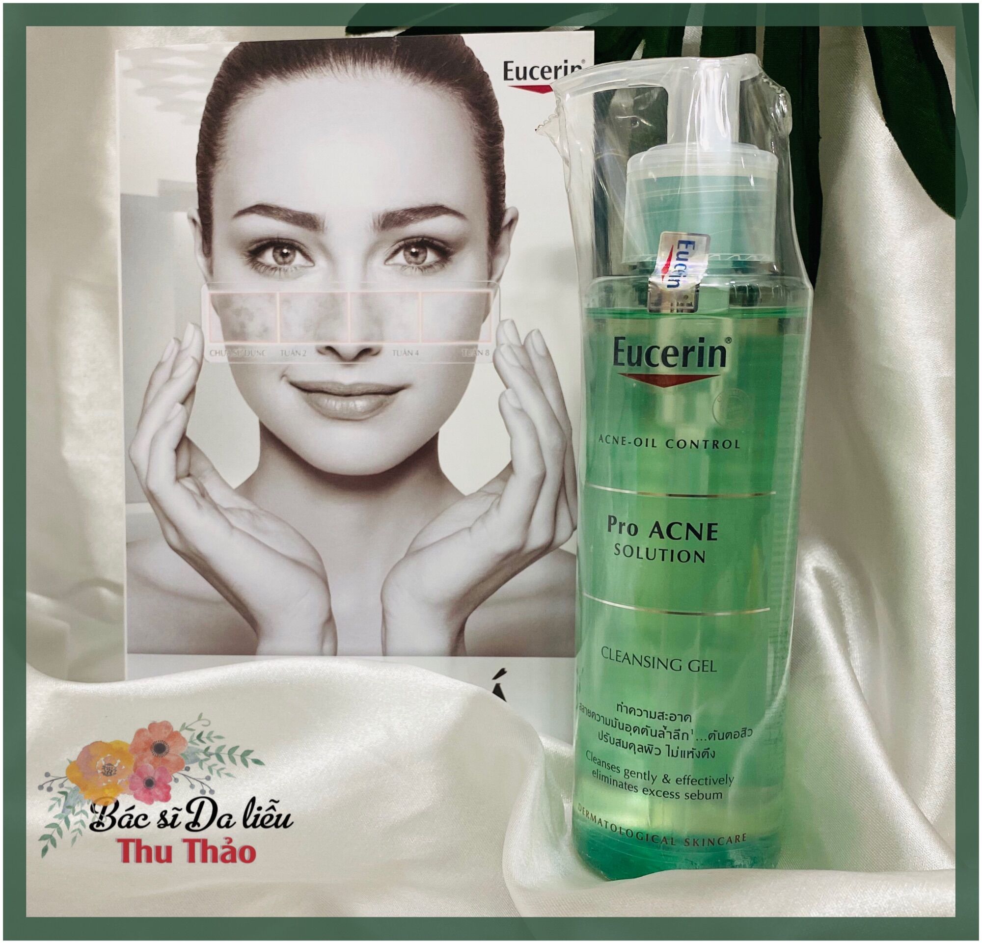 [200mL] SỮA RỬA MẶT EUCERIN PRO ACNE SOLUTION DÀNH CHO DA DẦU MỤN