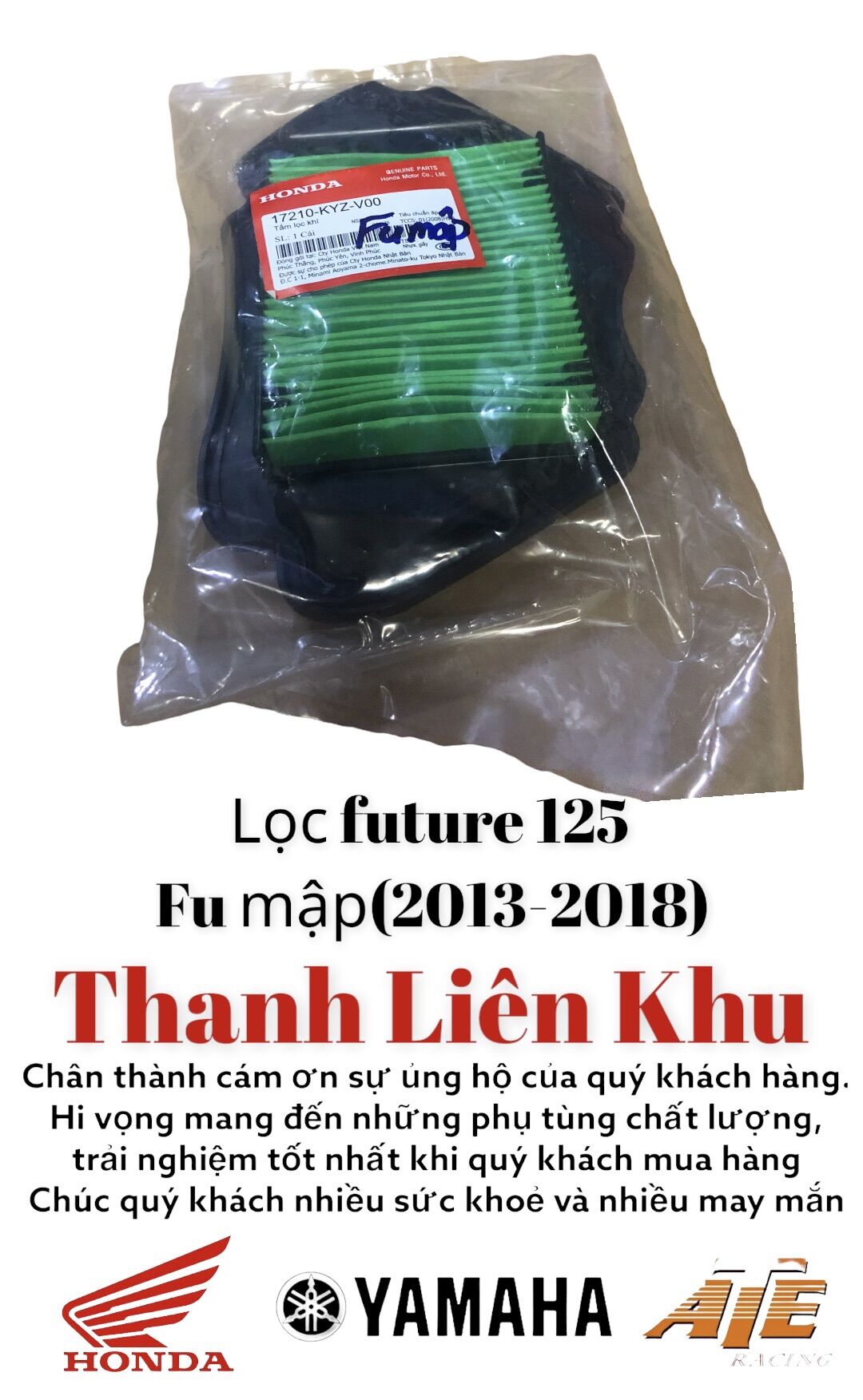 Lọc gió future125 (2013-2018) future mập