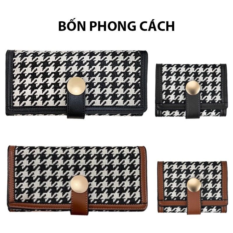 Ví cầm tay nữ ví ngắn ví dài đựng tiền đựng thẻ