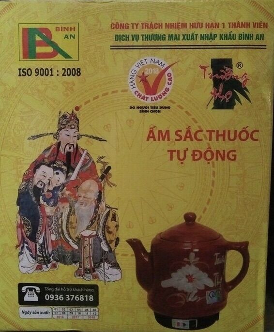 🦄Ấm sắc thuốc Trường Thọ 3,2 lít