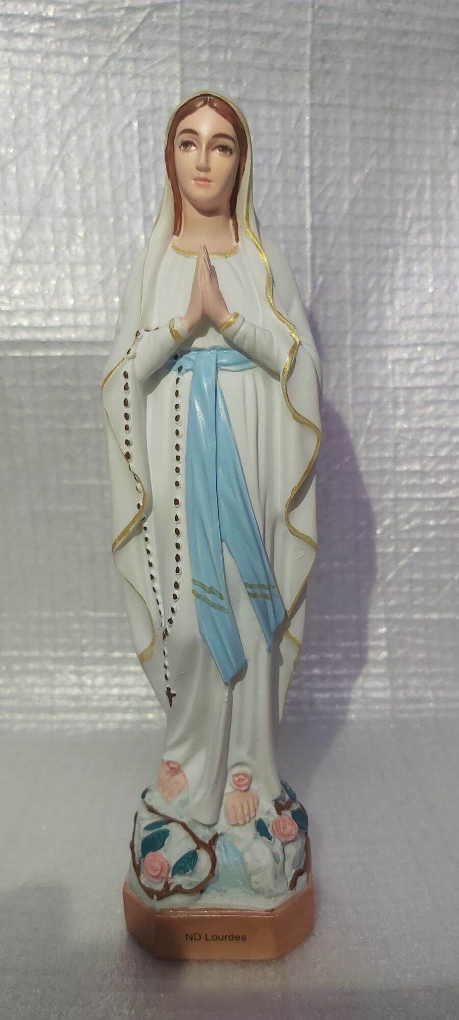 Tượng công giáo - Tượng Đức Mẹ Lộ Đức Lourdes 20cm