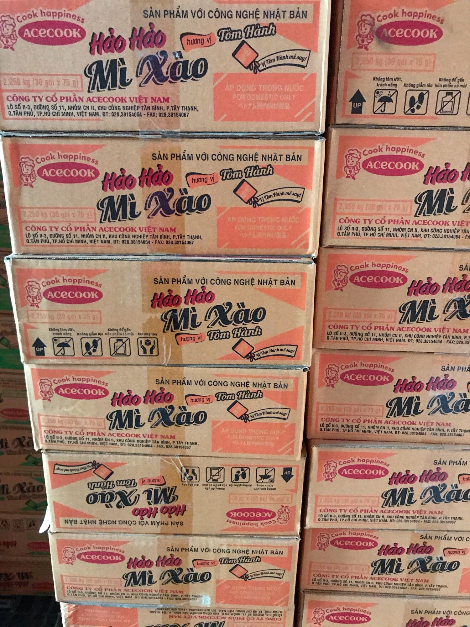 Hảo hảo xào tôm hành